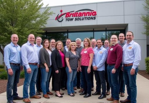 Britannia Tow Solutions team at company headquarters